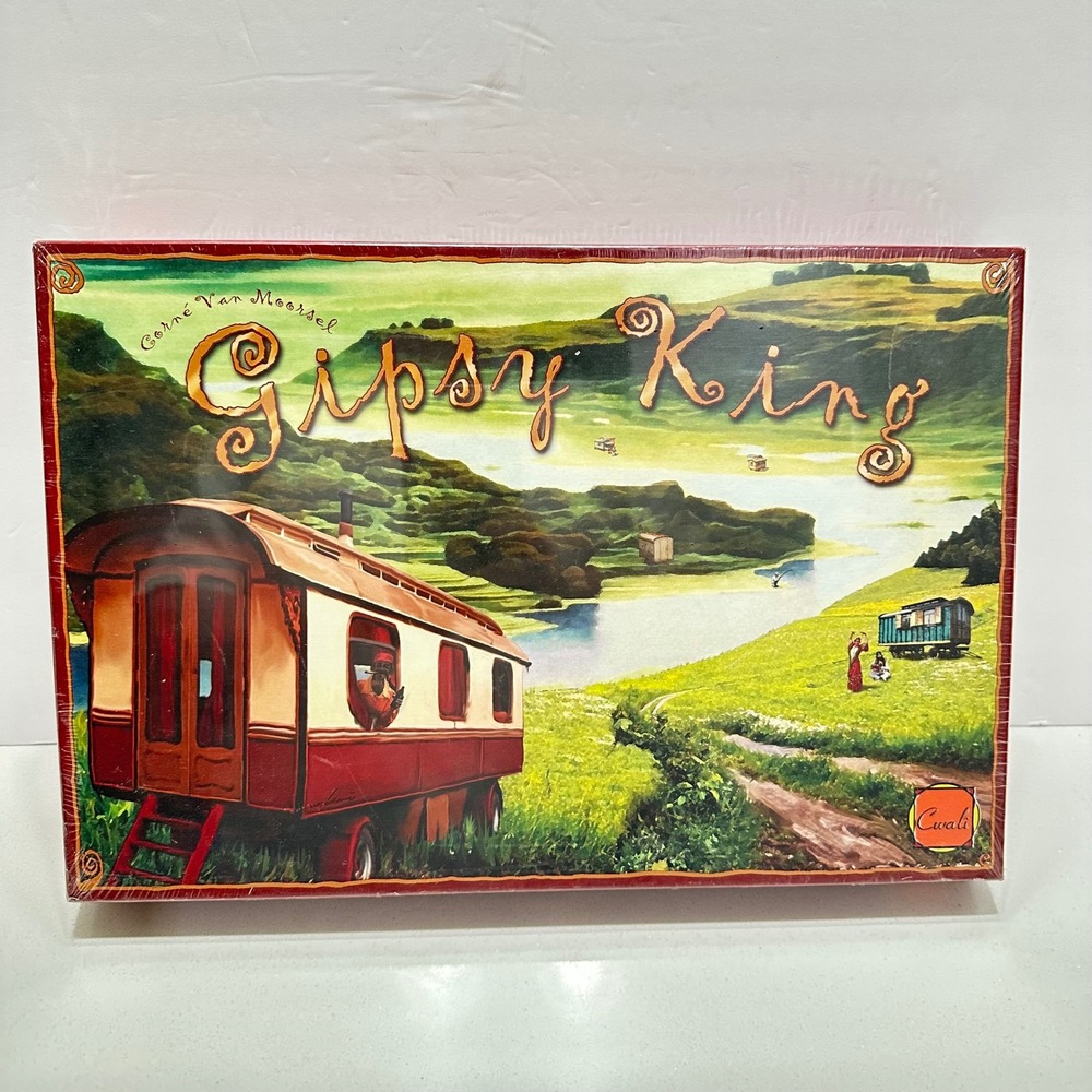 Gipsy King Board Game Cwali Corne van Moorsel New Sealed Strategy Tile Placement